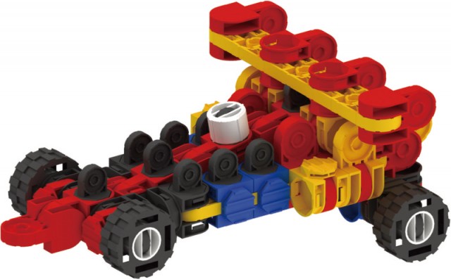 F1カー（390ピース使用） | 新感覚ブロック型知育玩具iRINGO(アイリンゴ)